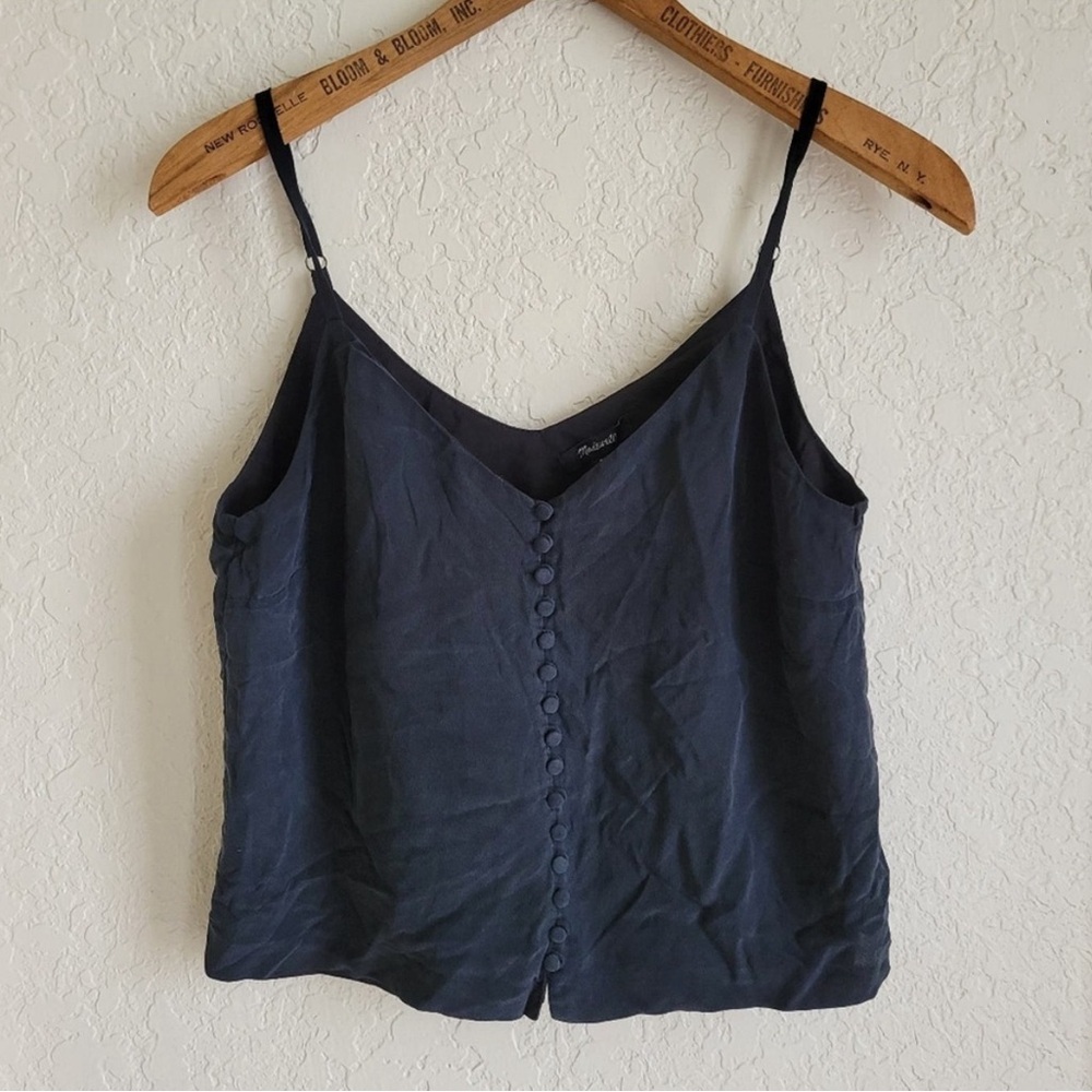 Madewell Silk Button-Down Cami 8